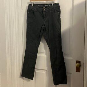Sonoma Life&Style Slim Straight Size 12 Dark Grey Pants